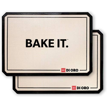 DI ORO Silicone Mats for Baking - Nonstick & Heat-Resistant Kitchen Essentials