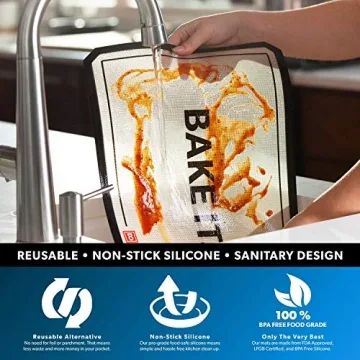 Di Oro Silicone Baking Mats - Nonstick & Reusable Kitchen Essential