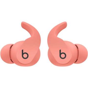 Beats Fit Pro True Wireless Noise Cancelling Earbuds - Coral Pink (Renewed)