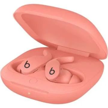 Beats Fit Pro True Wireless Noise Cancelling Earbuds - Coral Pink (Renewed)