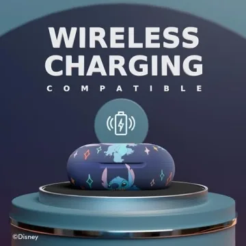 Lilo and Stitch Bluetooth Earbuds with Charging Case