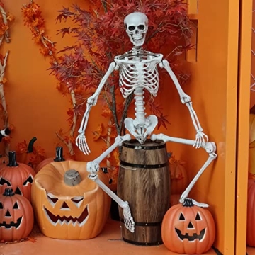 Life Size Halloween Skeleton for Spooky Decor