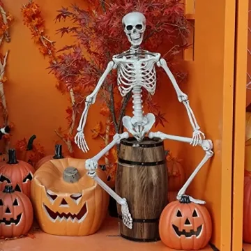 Life Size Halloween Skeleton for Spooky Decor