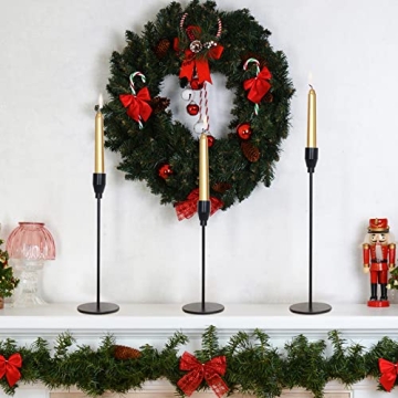 Elegant Black Candle Holder Set of 3 for All Occasions
