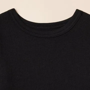 Toddler Boys' Thermal Underwear Set - Cozy Black Basics