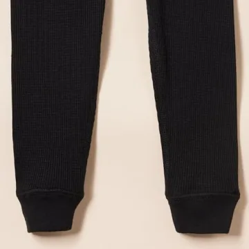 Toddler Boys' Thermal Underwear Set - Cozy Black Basics