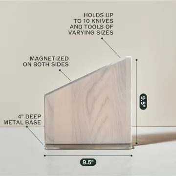 Stylish MATERIAL Knife Stand for Safe Knife Storage