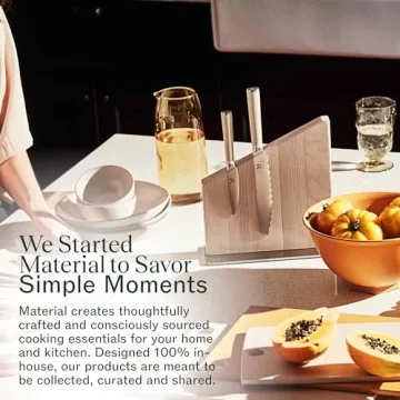 Stylish MATERIAL Knife Stand for Safe Knife Storage