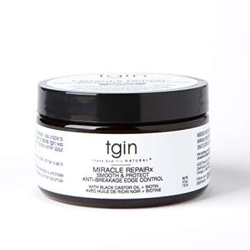 Thank God It's Natural tgin Miracle RepaiRx Smooth & Nourish Edge Control for For Damaged Hair - Rep...