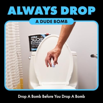 DUDE Bombs Toilet Stank Eliminator Fresh Scent 40 Pods