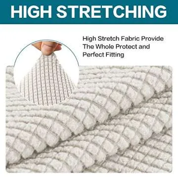 Stylish Turquoize Chair Cover for Living Room Protection