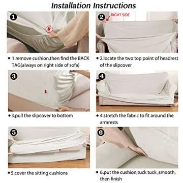 Stylish Turquoize Chair Cover for Living Room Protection