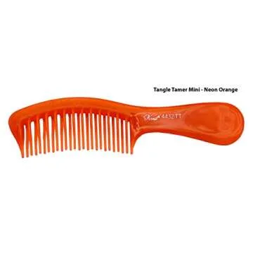 Krest Teal Tangle Tamer Curved Tooth Comb