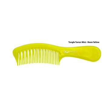 Krest Teal Tangle Tamer Curved Tooth Comb