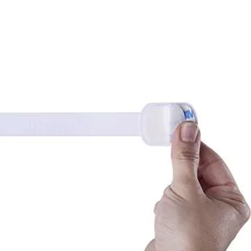 CUTESAFETY Child Proof Safety Locks - Adjustable, Easy Installation & Reusable