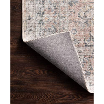 Loloi II Skye Collection Blush/Grey Area Rug 7'6" x 9'6"