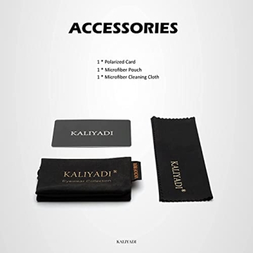 KALIYADI Polarized Sunglasses for Men Women UV Protection