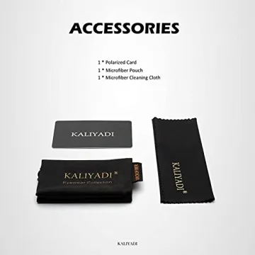 KALIYADI Polarized Sunglasses for Men Women UV Protection