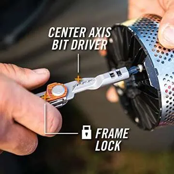 Gerber Gear Armbar Slim Drive Pocket Knife EDC Multitool with Screwdriver, Bottle Opener, Onyx