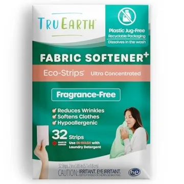 Eco-Friendly Tru Earth Fabric Softener Strips - 64 Loads
