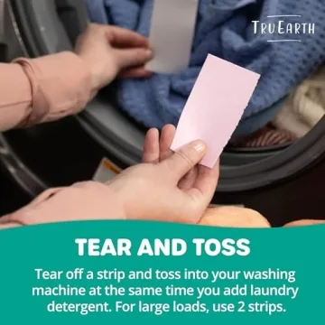 Tru Earth Fabric Softener Strips for Sustainable Laundry