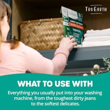 Tru Earth Fabric Softener Strips for Sustainable Laundry