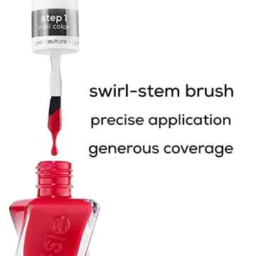 Essie Long-Lasting Vegan Gel Nail Polish Red 0.46 oz