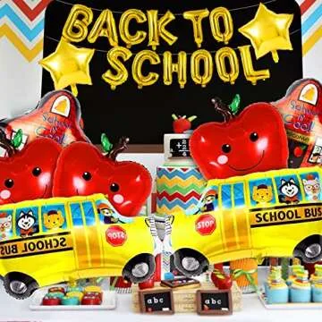 20Pcs Back to School Balloon Set for Festive Celebrations