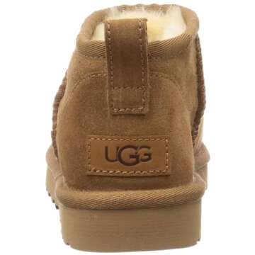 UGG Women's Classic Ultra Mini Boot, Chestnut, 10