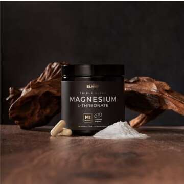 ELMNT Triple Sleep Magnesium Threonate - Natural Sleep Aid