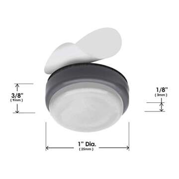GorillaGlides 1 Inch Furniture Floor Protectors