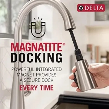 Delta Essa Touch Kitchen Faucet for Modern Kitchens