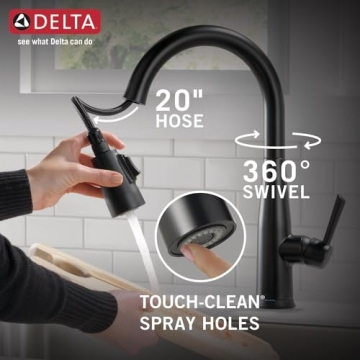 Delta Essa Touch Kitchen Faucet for Modern Kitchens