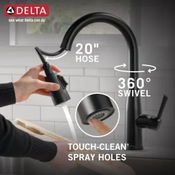 Delta Essa Touch Kitchen Faucet for Modern Kitchens