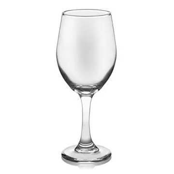 Libbey Classic White Wine Glasses Set of 4 Durable Stylish