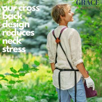 Gardening Apron with Pockets | Grace & August