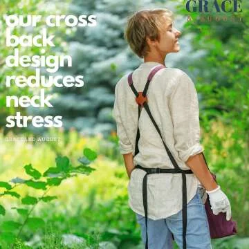 Gardening Apron with Pockets | Grace & August
