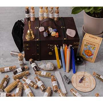 LULLI Large Witchcraft Kit - Complete Magic Supplies