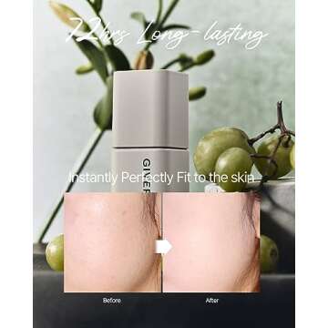 GIVERNY Milchak Matt Fit Foundation #21 Light beige - Matte Finish Liquid Foundation for Sebum and Sweat Control - Lightweight & Waterproof Makeup – Flawless Coverage for Oily Skin, 1.01 fl.oz.