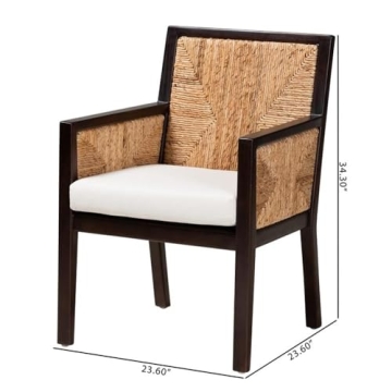 Baxton Studio Joana Modern Bohemian Dining Chair