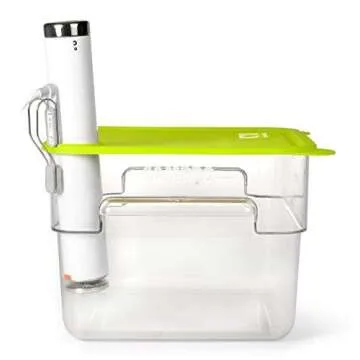 Collapsible Silicone Lid for Sous Vide Cookers