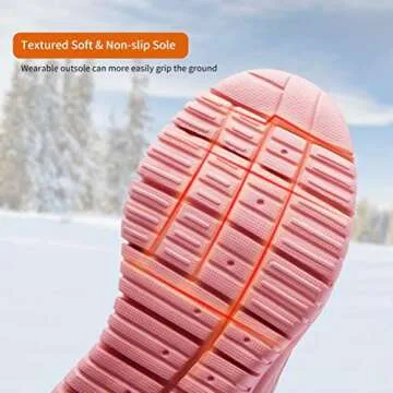 HOBIBEAR Waterproof Toddler Girls Winter Boots