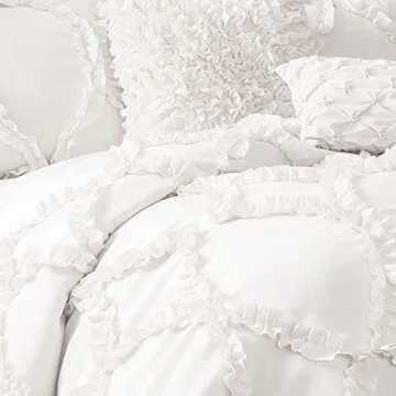 Lush Decor Avon Comforter Set - Elegant King Bedding Set