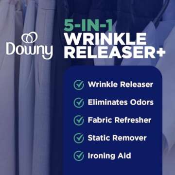 Downy Wrinkle Releaser Spray - Quick Wrinkle Remover & Freshener