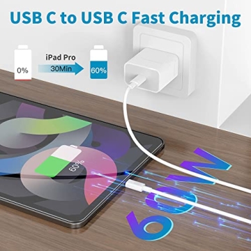 USB C to USB C Charging Cable for iPhone 16 Pro Max