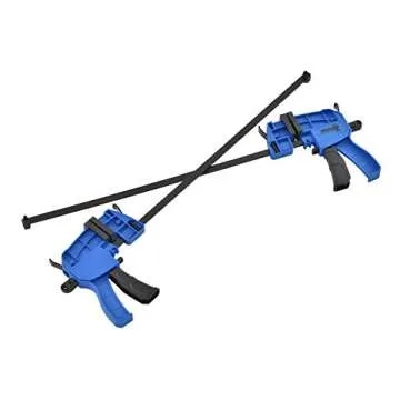 Muscle Rack FSHL-2PK Heavy Duty Folding Sawhorses, Plastic