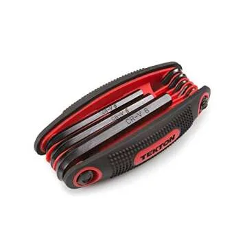 TEKTON Folding Hex Key Wrench Set, 8-Piece (1.5-8 mm) | 25142