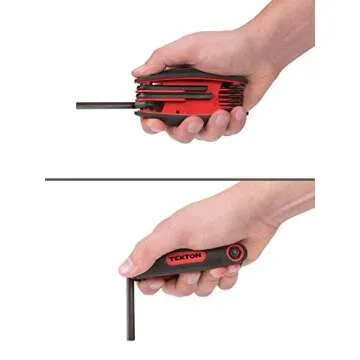 TEKTON Folding Hex Key Wrench Set, 8-Piece (1.5-8 mm) | 25142