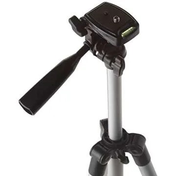 50 Inch Aluminum Camera Tripod for Canon, Nikon, Sony, Samsung, Olympus, Panasonic & Pentax + eCost Microfiber