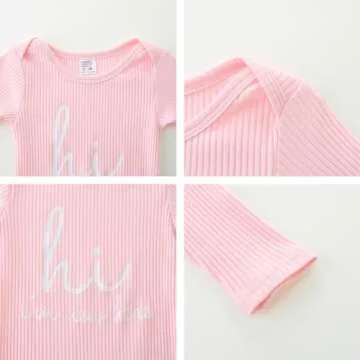 Gender Neutral Baby Clothes 0-3 Months Gray Welcome Home Girl Boy Mom Gifts